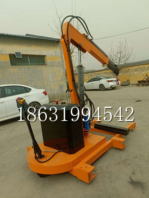 卑南乡自卸车厢随车吊 自制轮式四不像起重机 四驱平板吊 5吨 贵盛